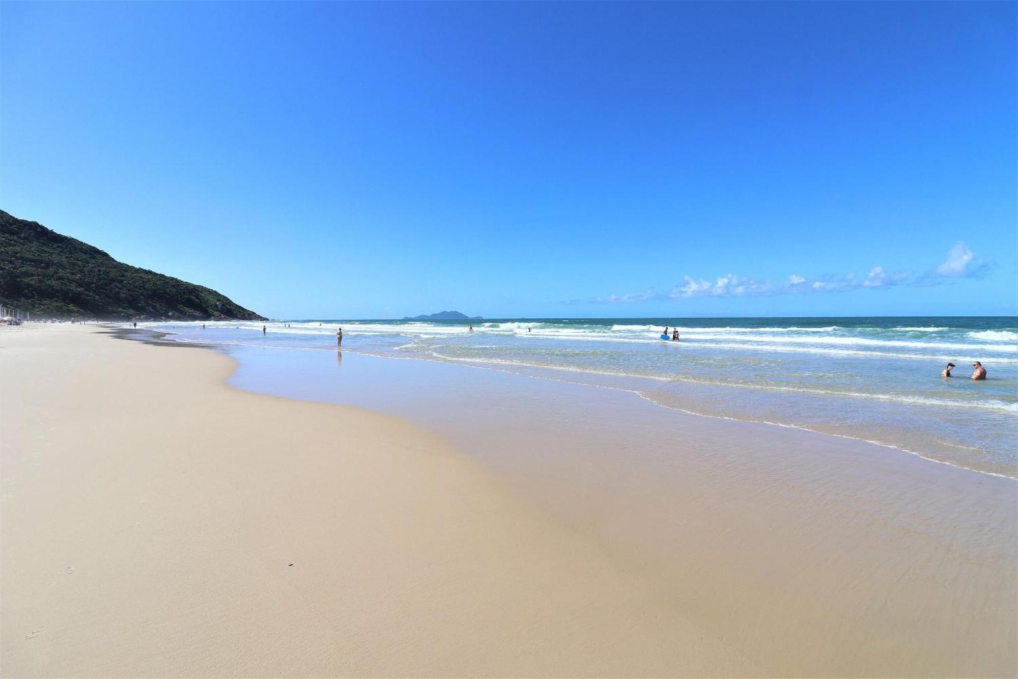 Maravilhoso Apto Wi-Fi E Vista Para O Mar - Hb06F Florianópolis Esterno foto